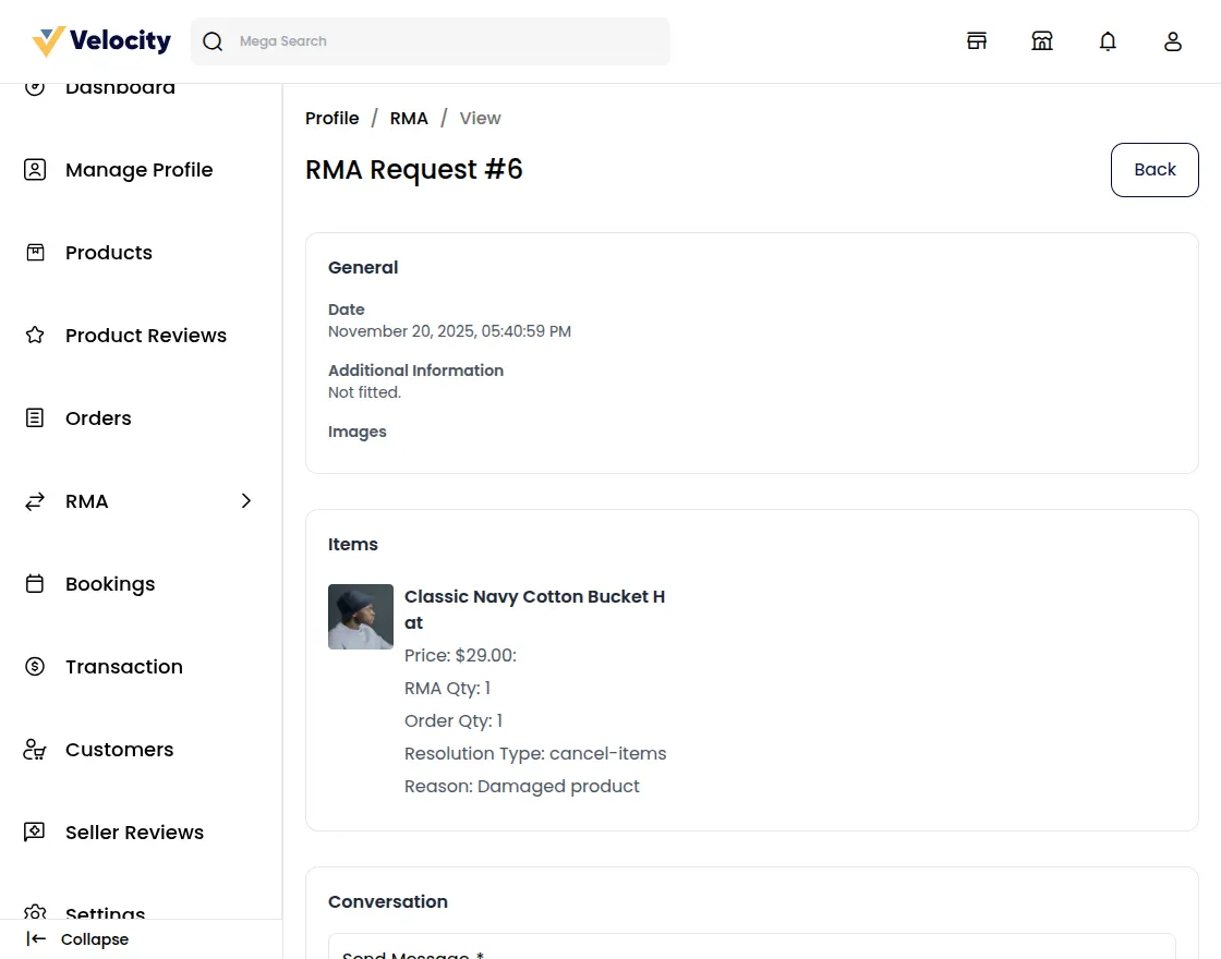 seller-rma-request-view