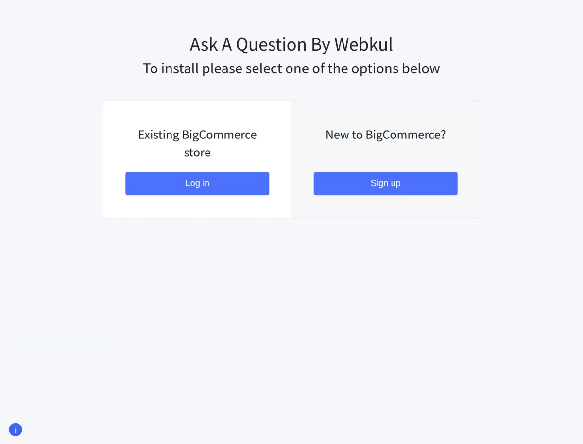 install the app