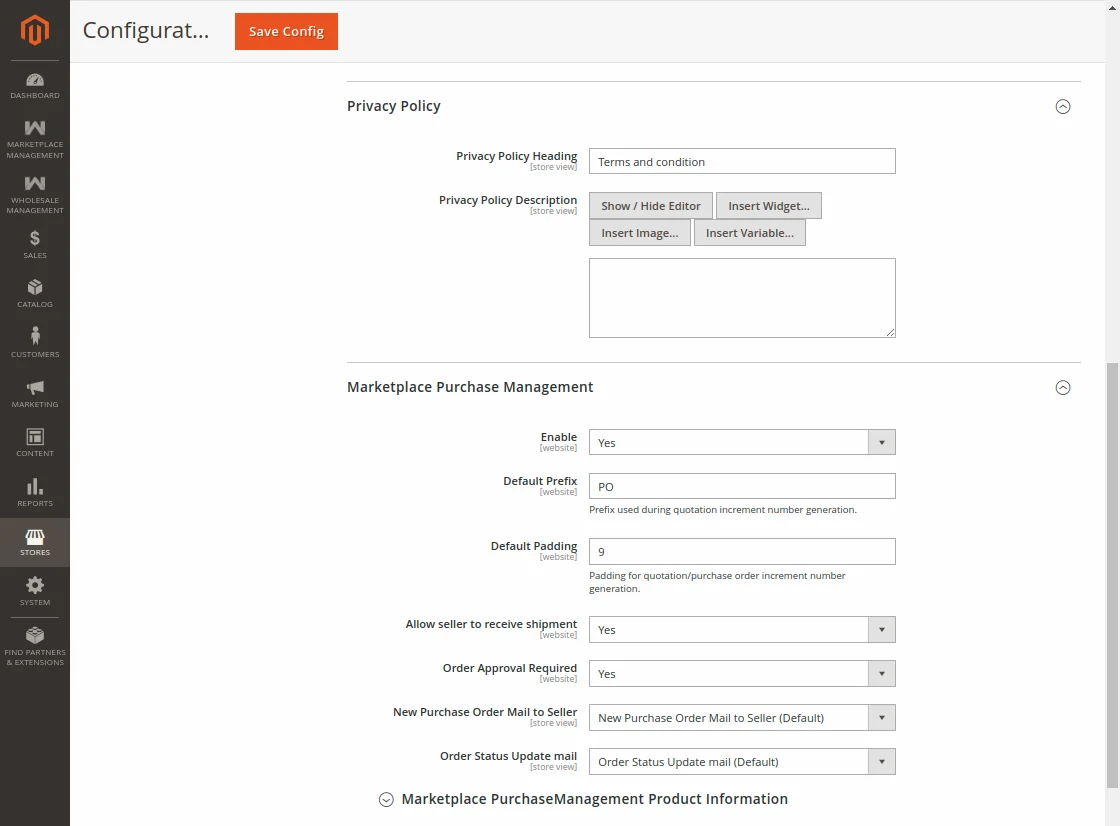 magento2-purchase-management-privacy-policy