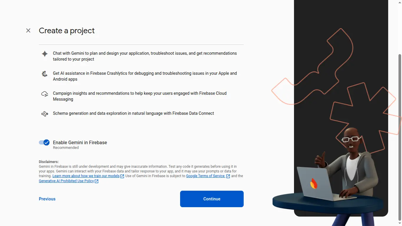 creating-firebase-project