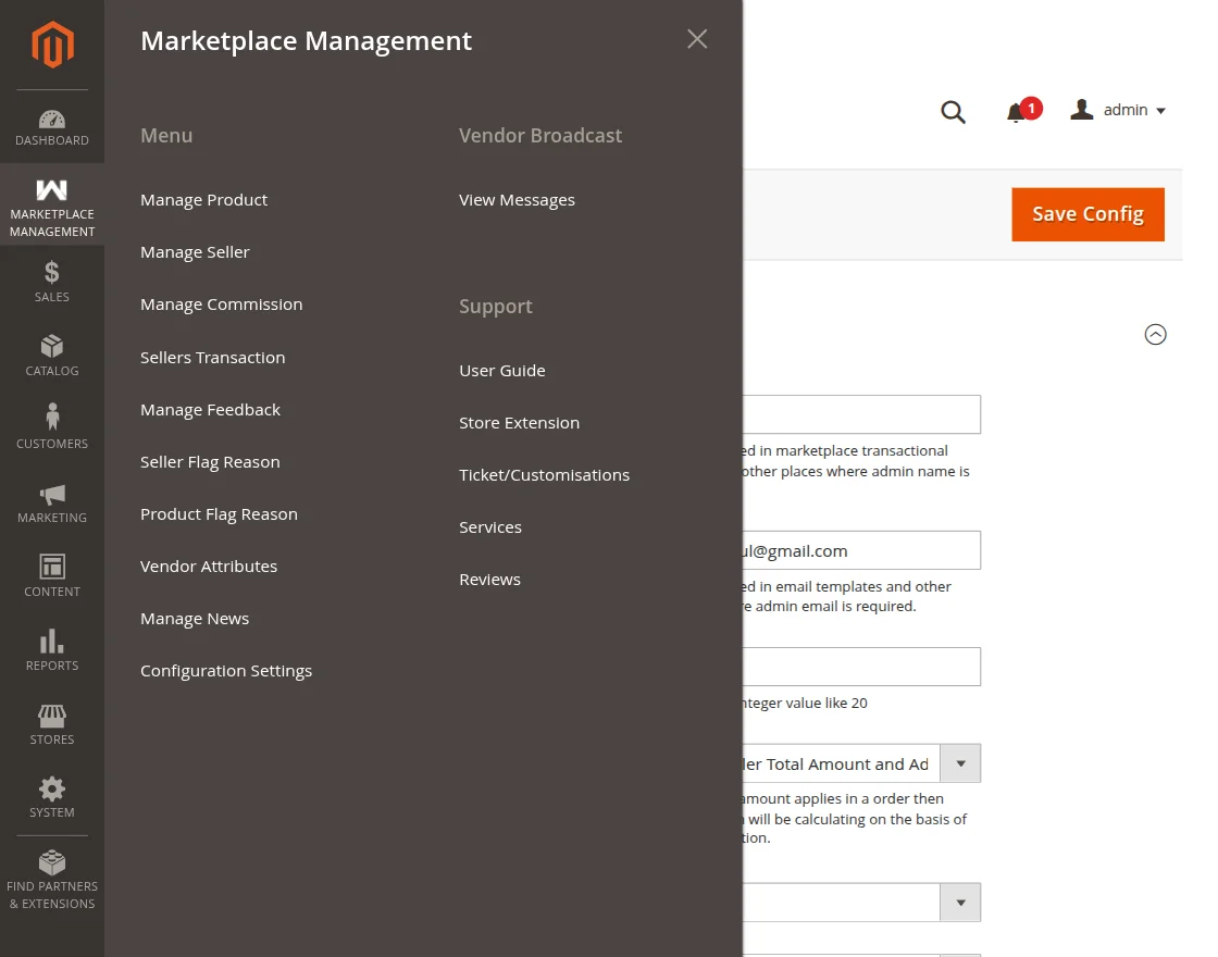 marketplace mnagement
