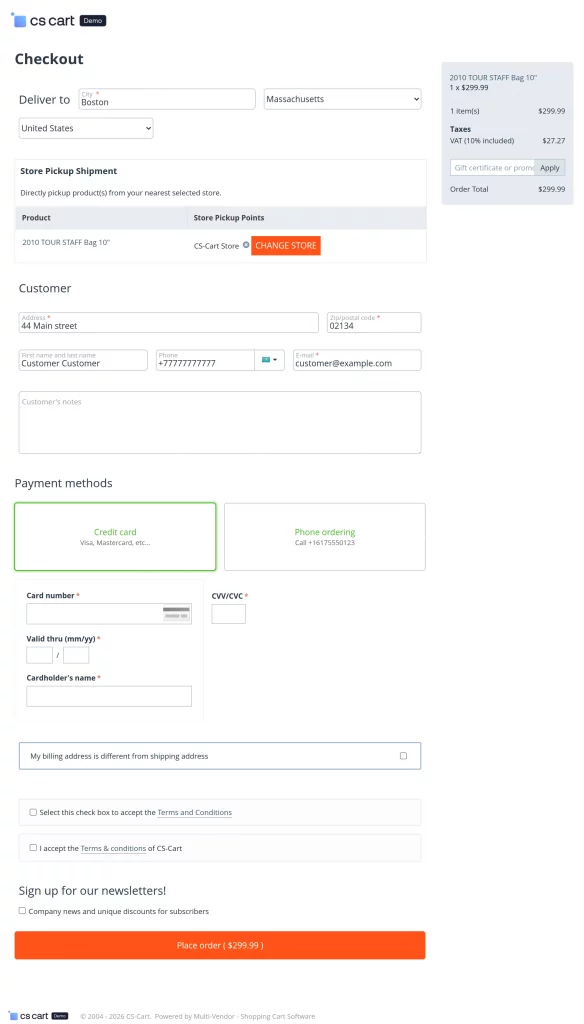 n-order-checkout-page