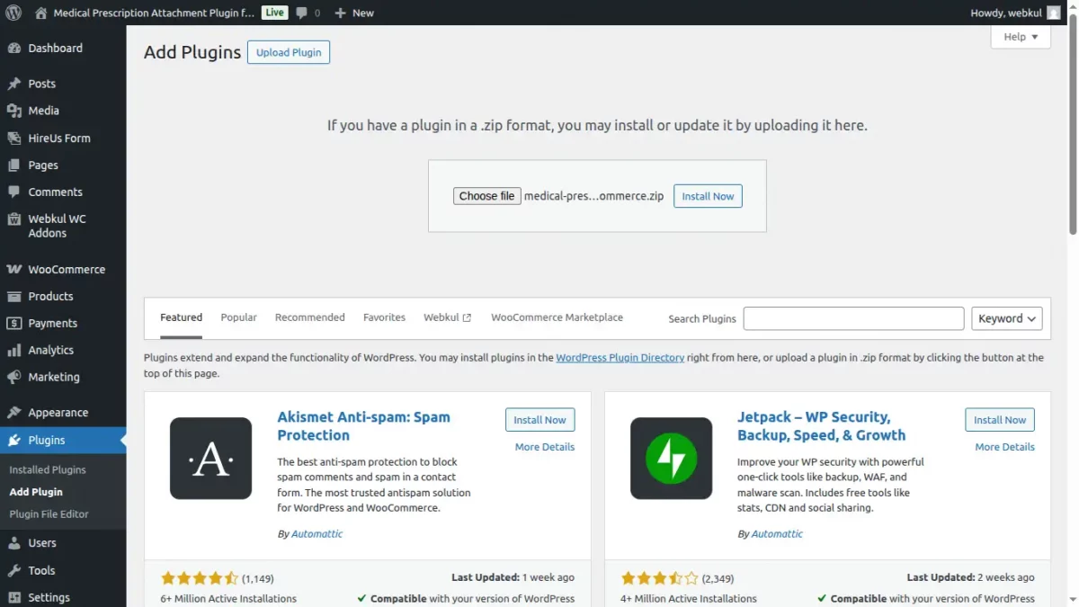 medical-prescription-for-woocommerce-plugin