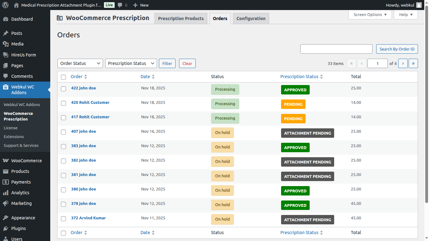 wpdemo.webkul.com_woocommerce-prescription-103-80-65-178_wp-admin_admin.php_pagewkwc-pa-productstabwkwc-pa-orderssnapshots