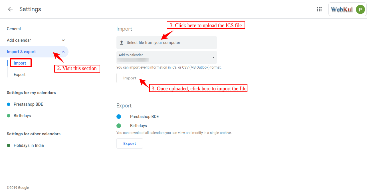 ICS File Download Add-On
