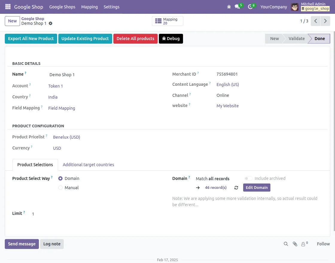 export-all-news-product