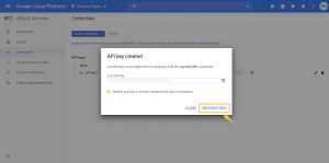 How to get Google API Key - Step by step Instructions with Images