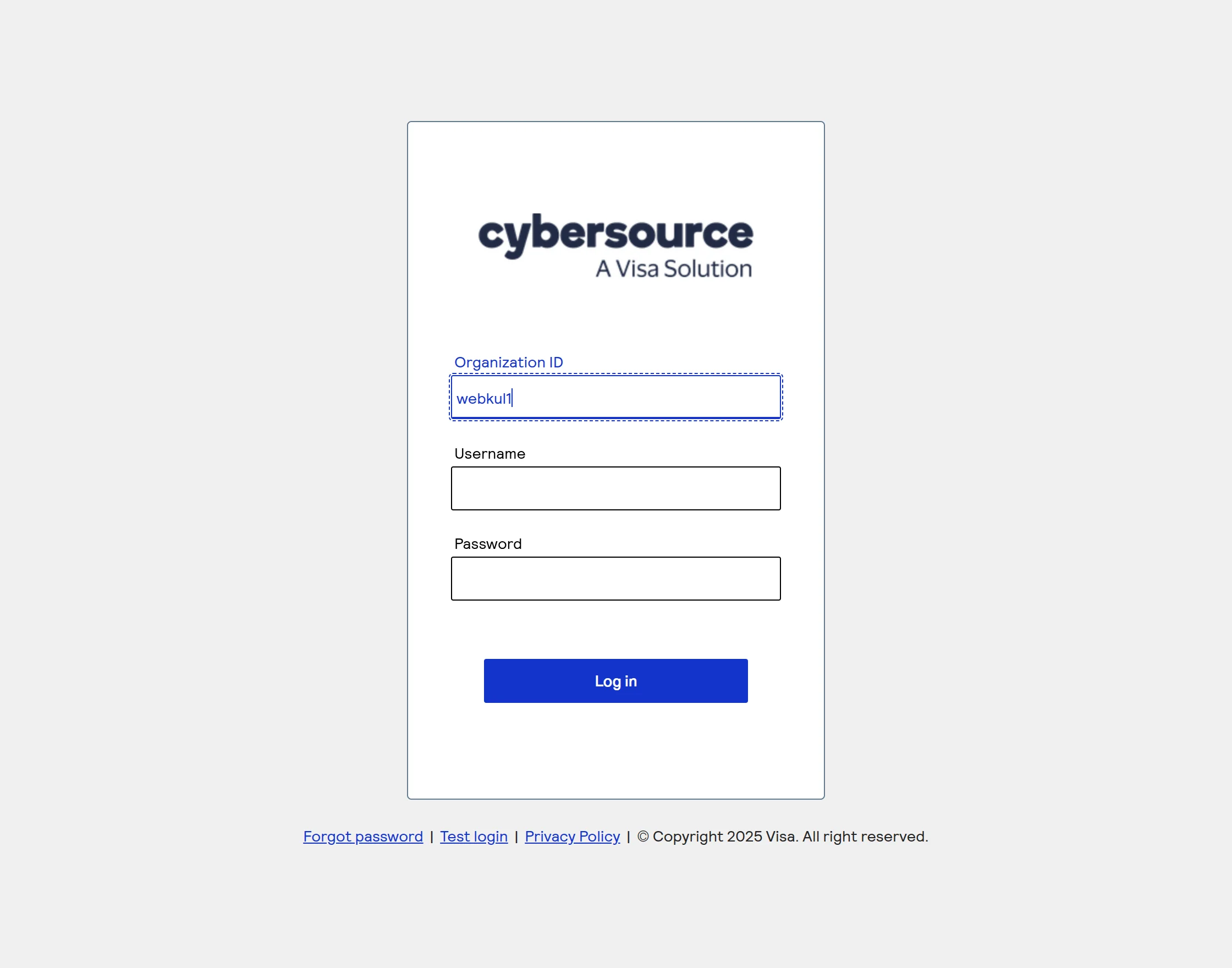 Login Page