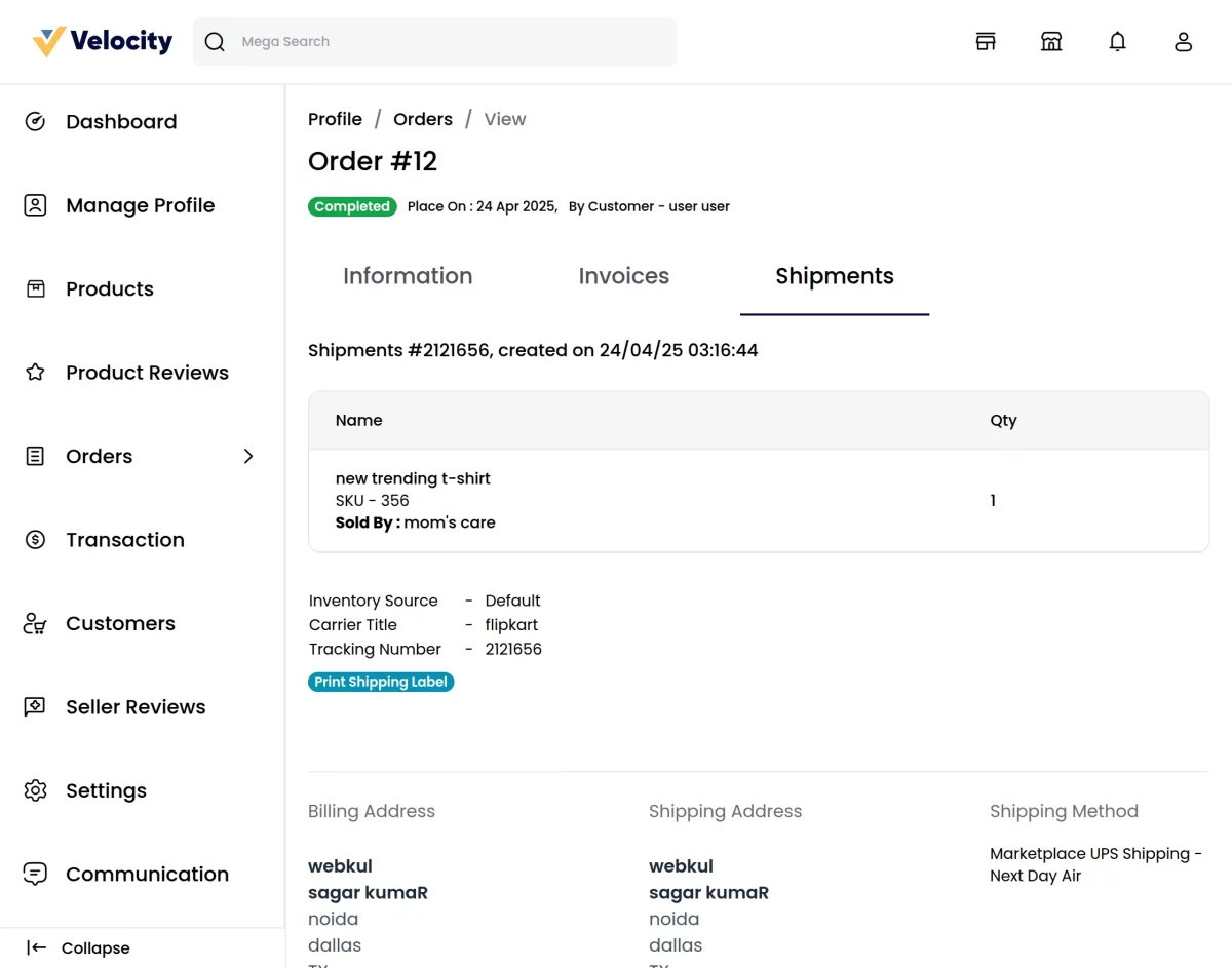 UPS-shipping-management-Order-17-1