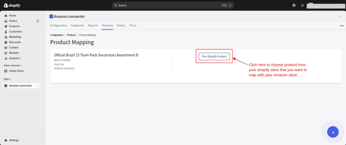 Amazon Connector for Shopify