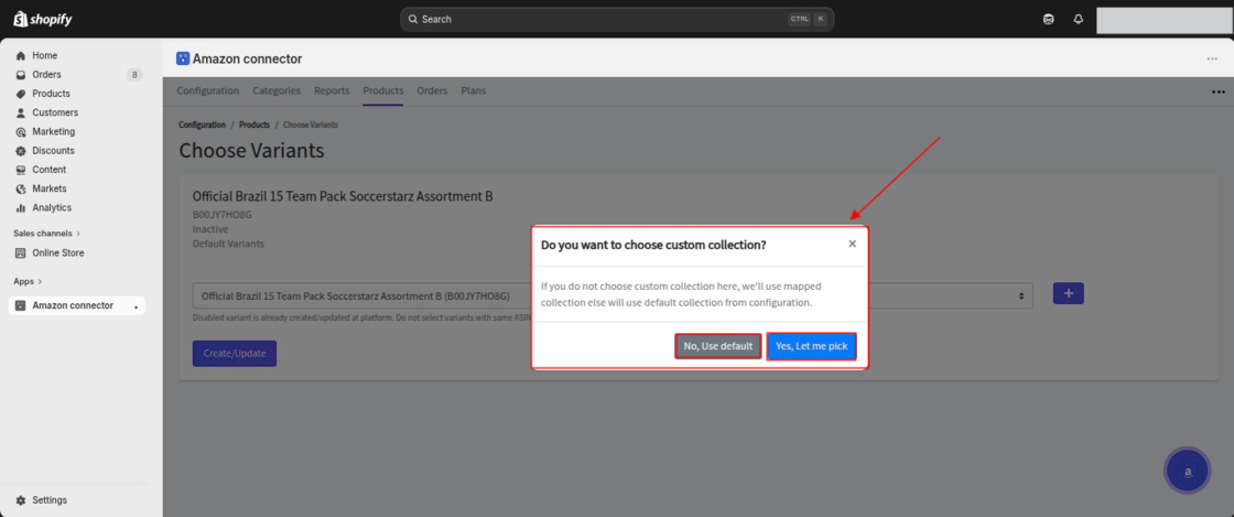 Amazon Connector for Shopify