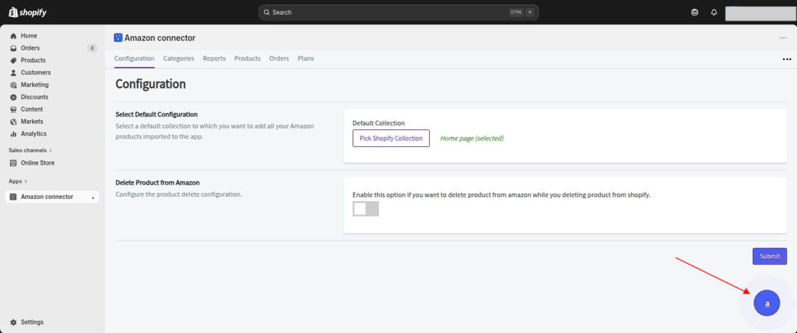 Amazon connector for Shopify
