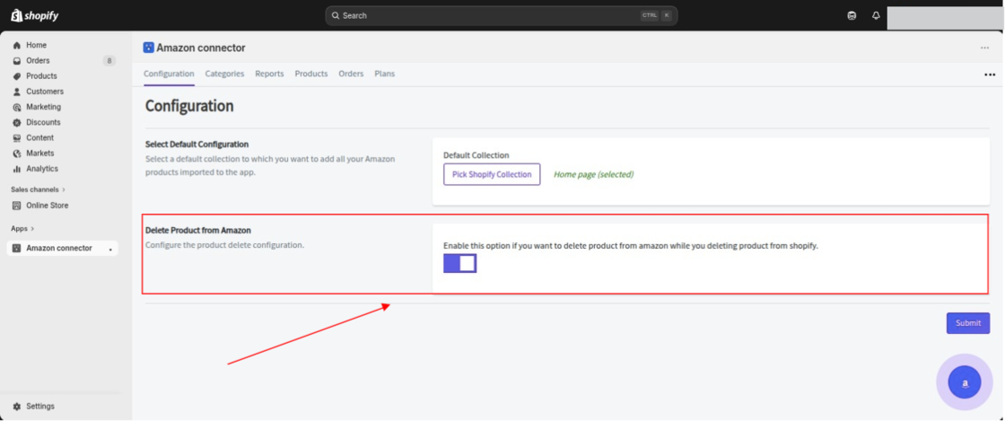Amazon Connector for Shopify