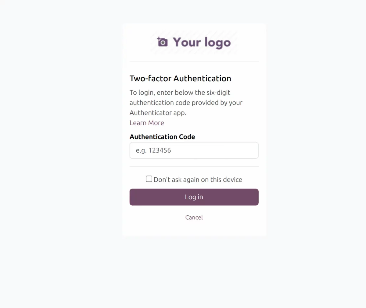 authentication