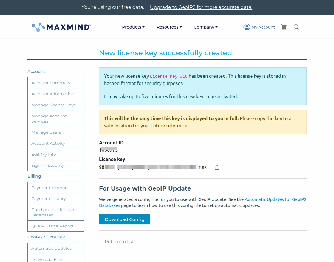 maxmind-new-licence-key