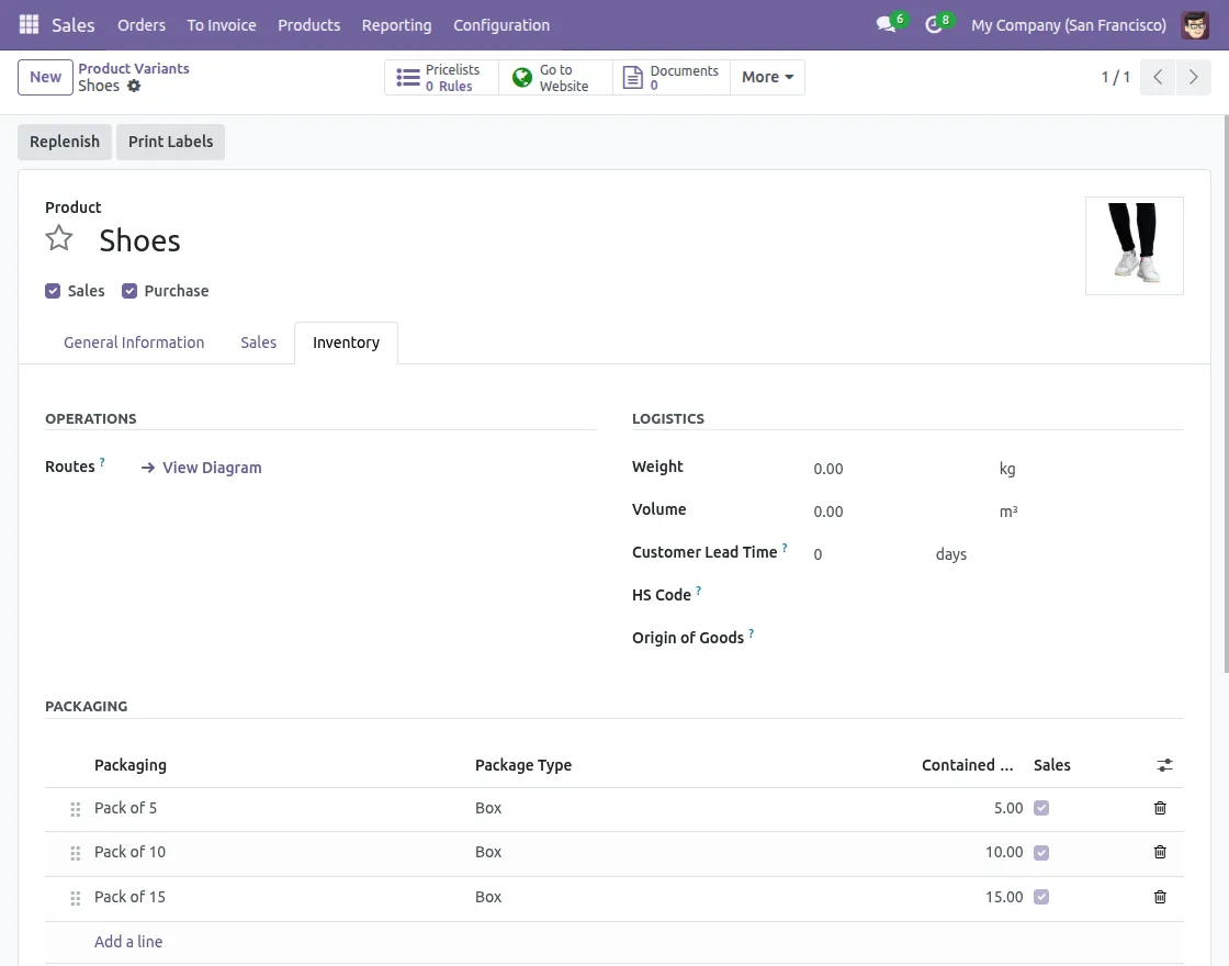 product packaging creation