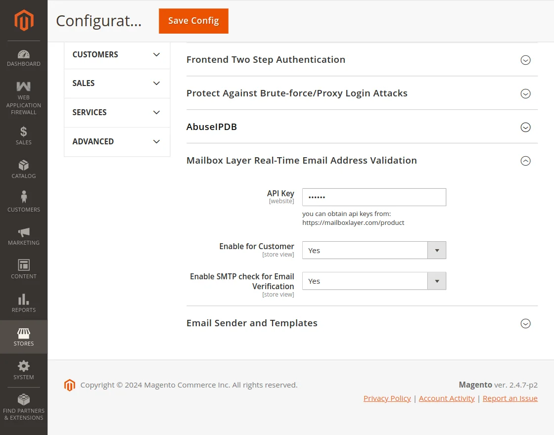 realtime-mail-validation