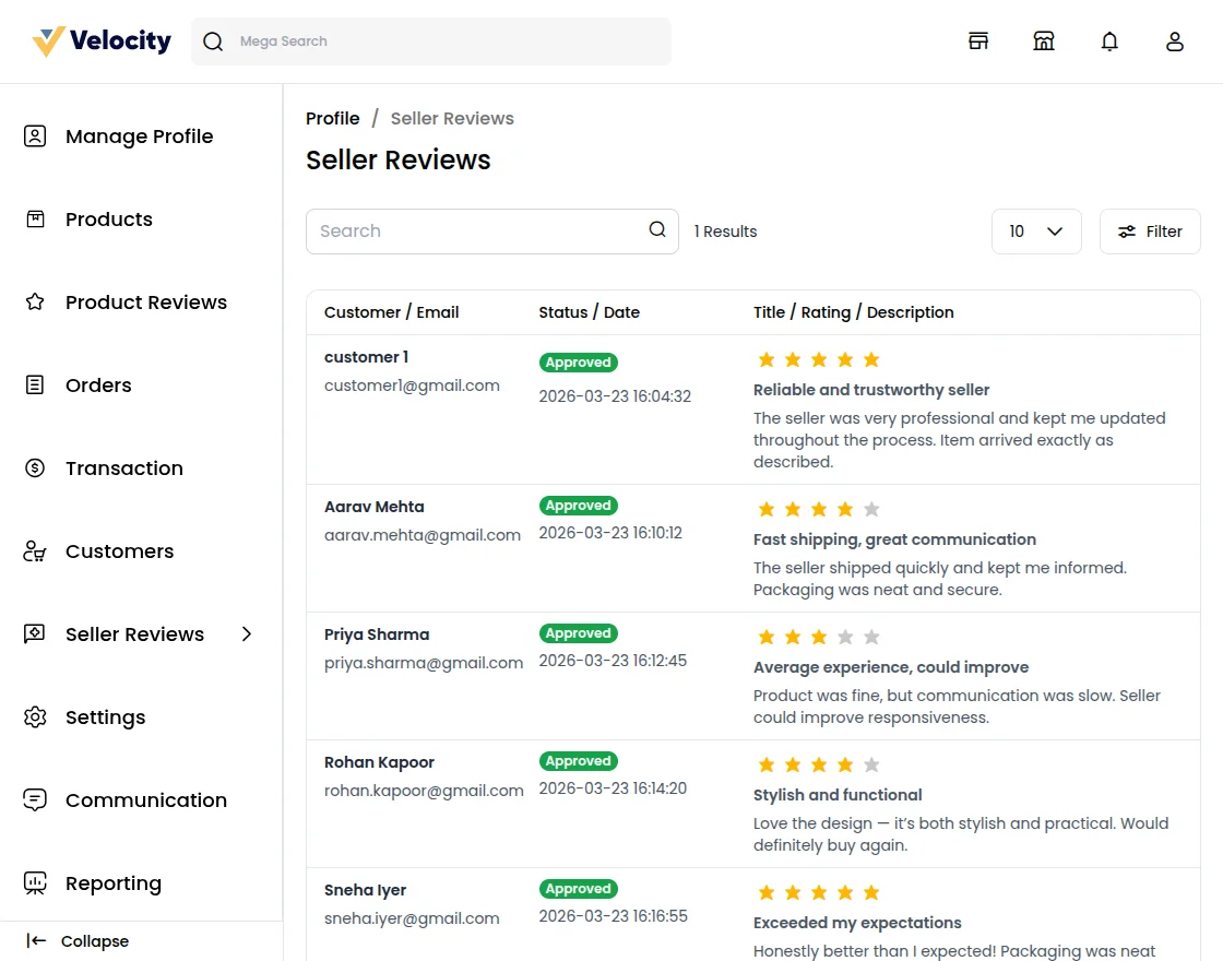 seller-reviews-dashoboard