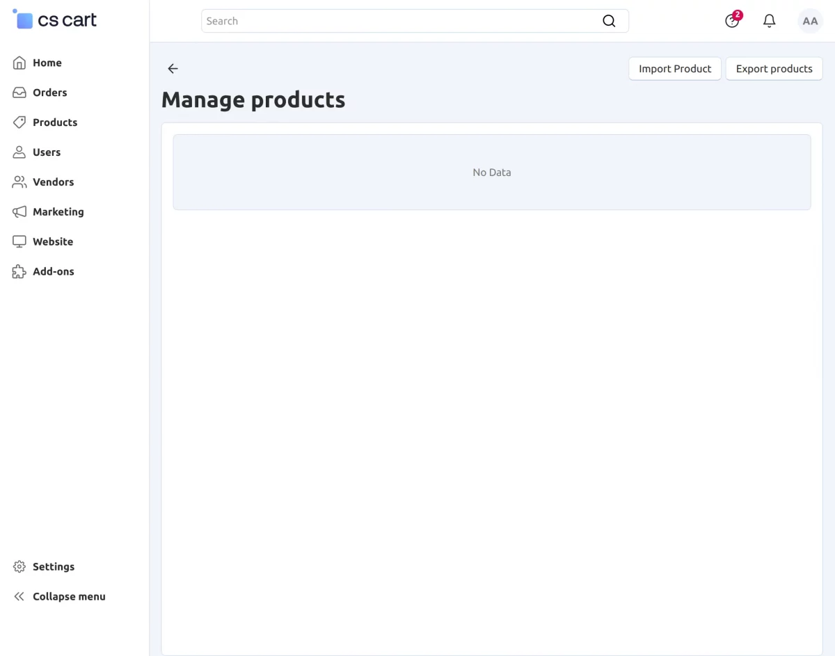 Export Product