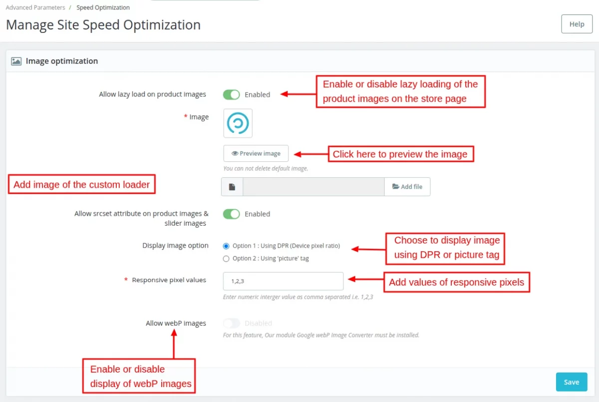 image optimizer