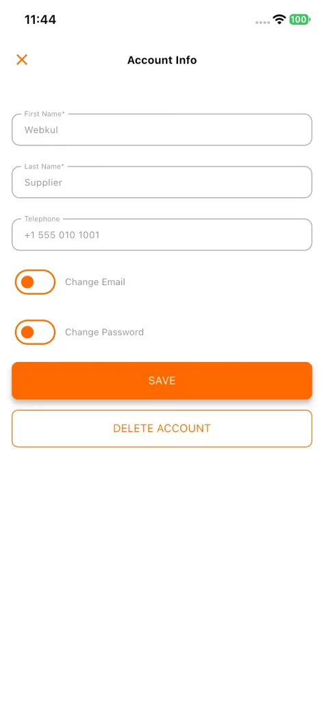 Account Info