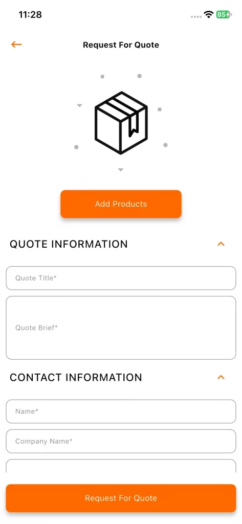 Request For Quote