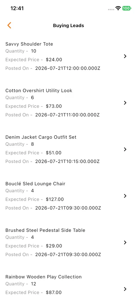 Buying Leads
