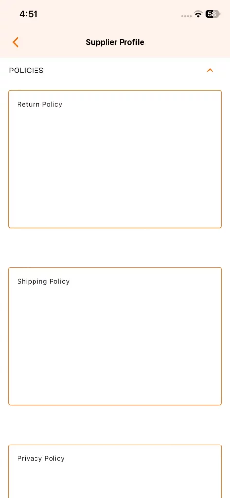 Suppliers Profile