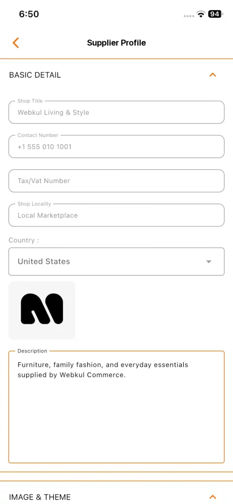 Suppliers Profile