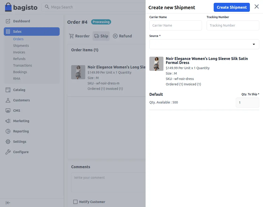 Laravel eCommerce UPS Shipping