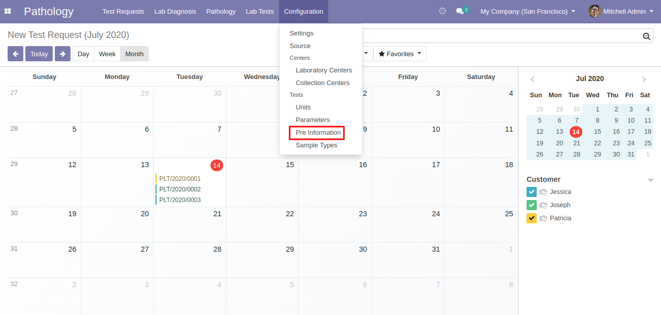 Odoo Pathology Lab Management System | Pathology Lab Mangement