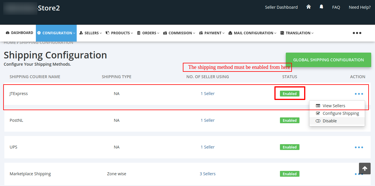 J&T Express Shipping | Multi-vendor Marketplace Shipping Feature App