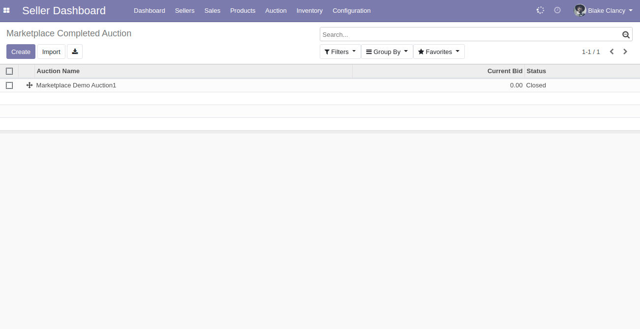 Seller Completed