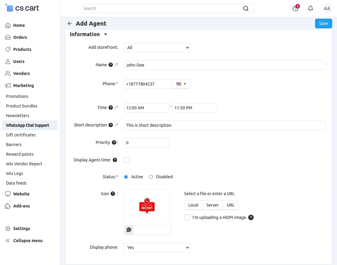 cs-cart-whatsapp-chat-support-add-support-agent