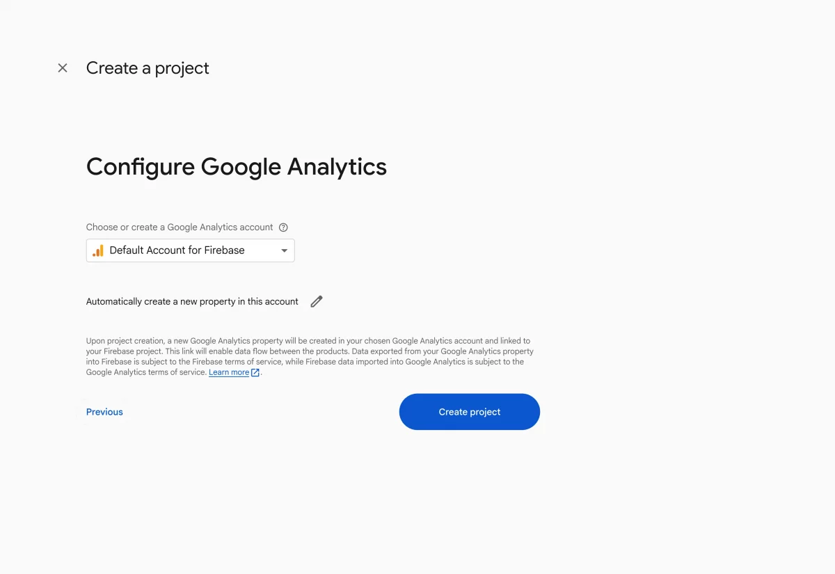 enable google analytics