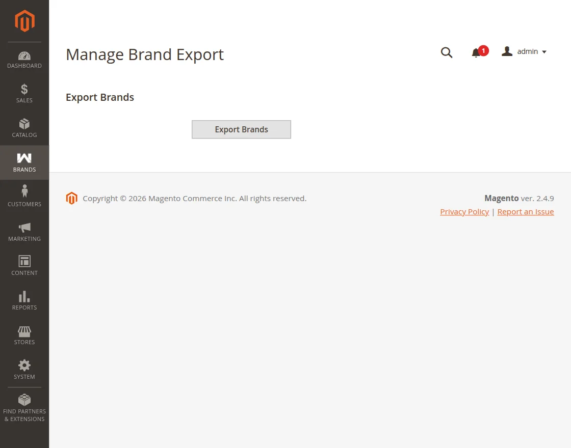Export Brand