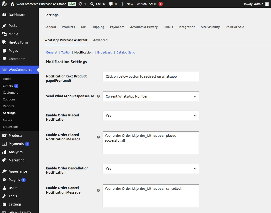 order-notification-setting