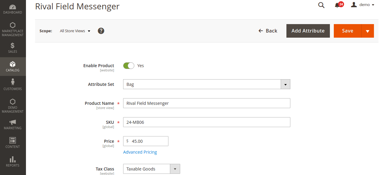 Magento 2 Marketplace Catalog Translation Language Translator