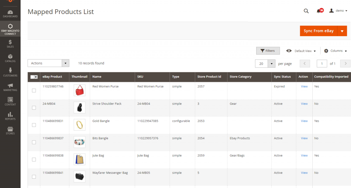 magento2-ebay-compatibility-parts-import