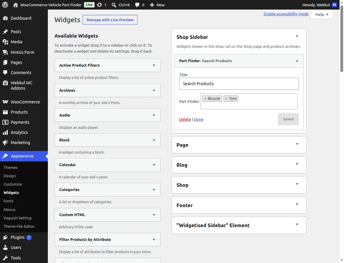 search-widget