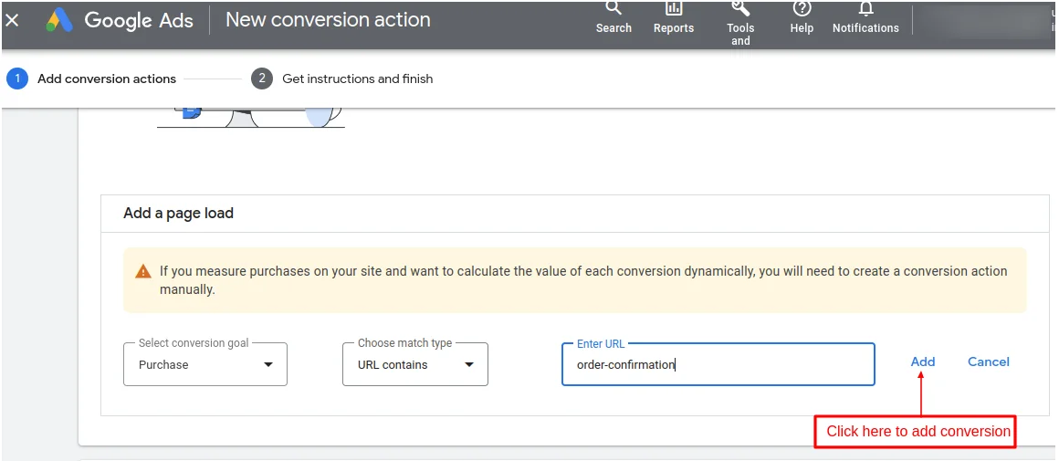 add conversion