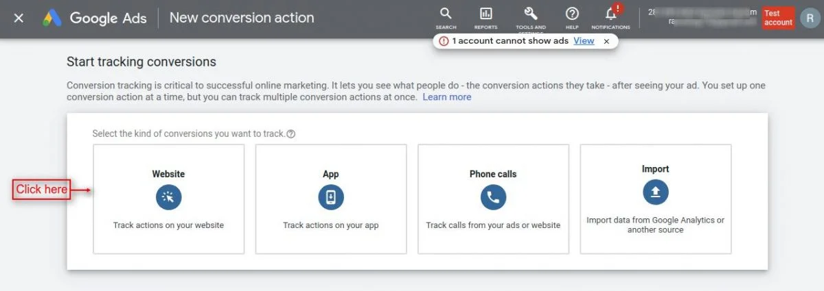 select websit