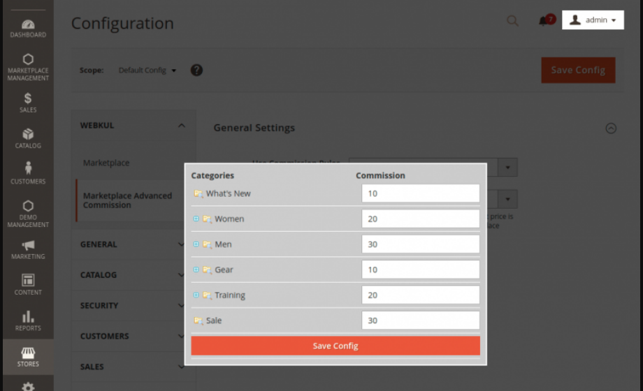 Magento2-Marketplace-Advance-category-commission