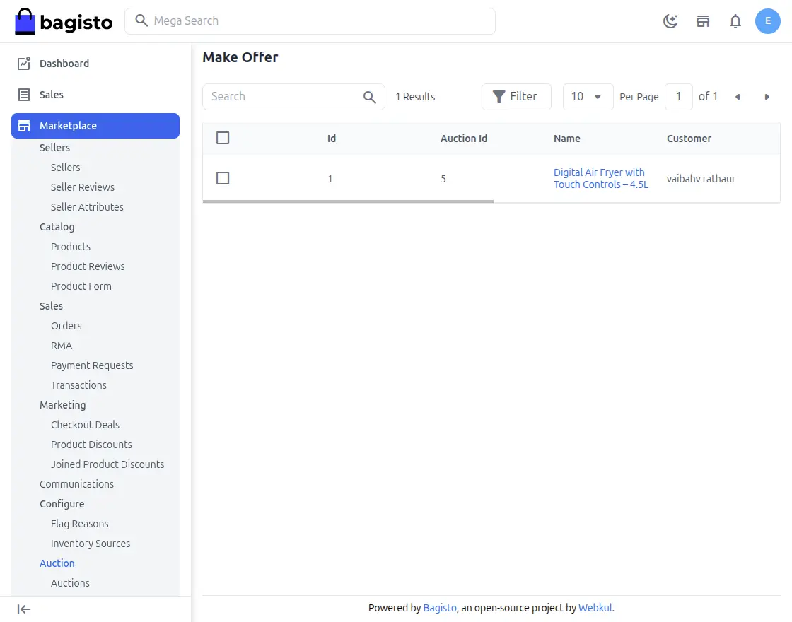 makeofferdatagird