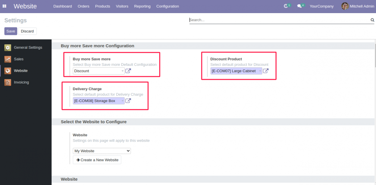 Odoo Buy More Save More