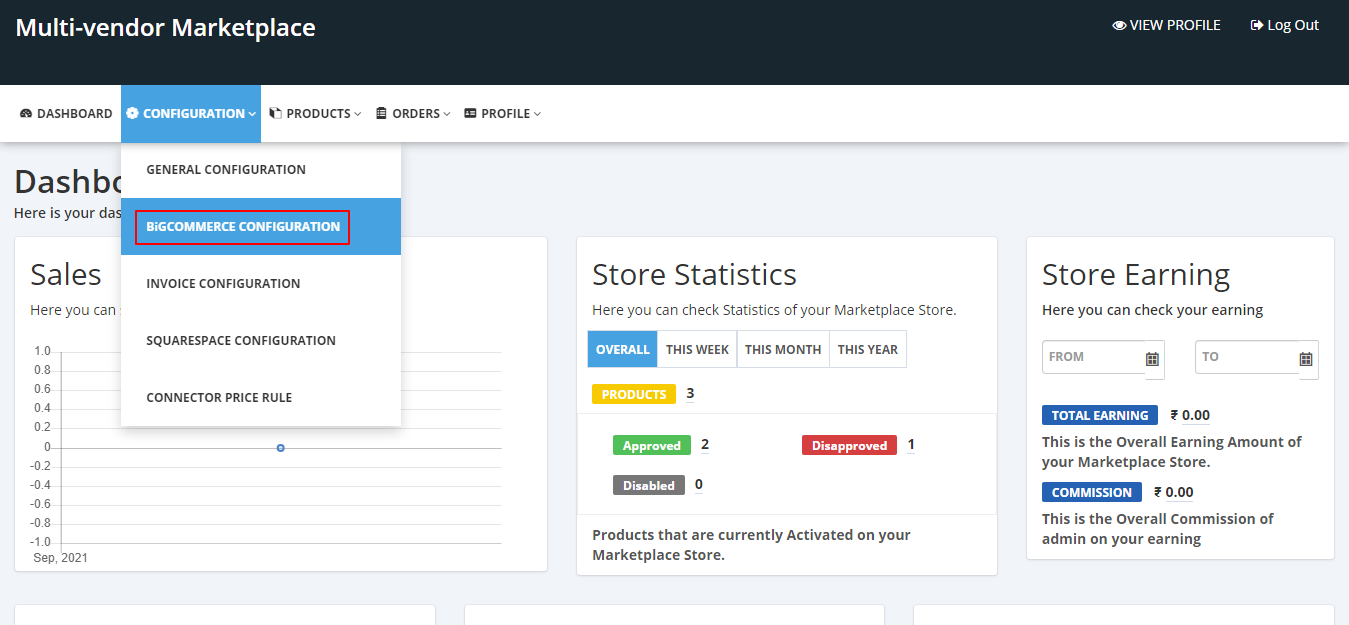 BigCommerce Connector - Multi-vendor Marketplace for Shopify