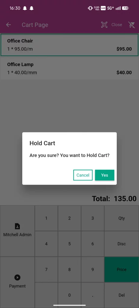 pos-hold-cart