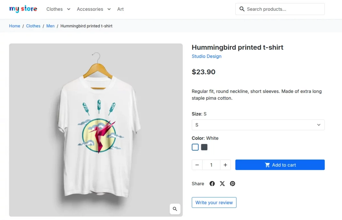 Product Page