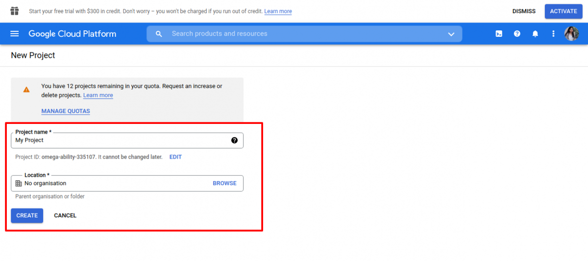 New-Project-&ndash;-Google-Cloud-Platform