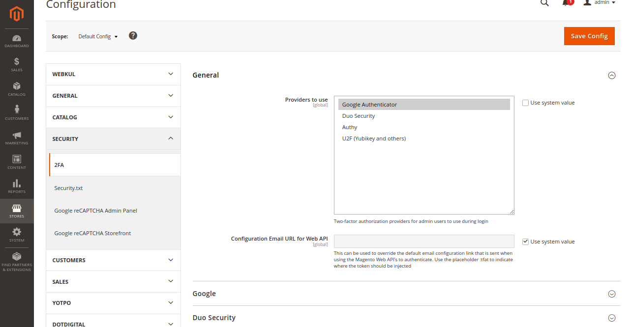 How to configure Google Authenticator with Magento 2 Two-Factor  Authentication - Webkul Blog